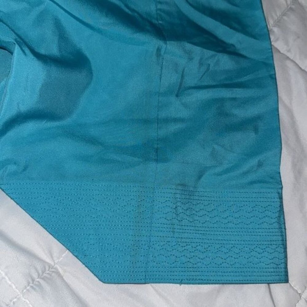 Vintage Teal Harem Pants Womens  Bohemian Style - Picture 5 of 10